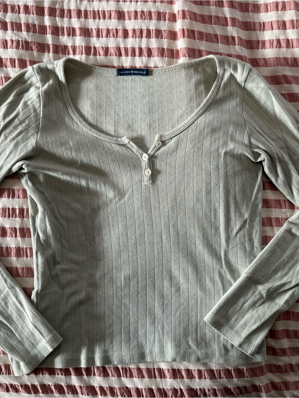 Brandy Melville light green long sleeve